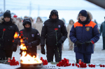 ГОРОД ВОИНСКОЙ СЛАВЫ АРХАНГЕЛЬСК ПРИНЯЛ ЭСТАФЕТУ ОГНЯ ПОБЕДЫ АРКТИЧЕСКОЙ ЭКСПЕДИЦИИ ПАМЯТИ