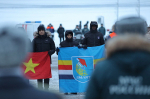 ГОРОД ВОИНСКОЙ СЛАВЫ АРХАНГЕЛЬСК ПРИНЯЛ ЭСТАФЕТУ ОГНЯ ПОБЕДЫ АРКТИЧЕСКОЙ ЭКСПЕДИЦИИ ПАМЯТИ