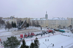 ГОРОД ВОИНСКОЙ СЛАВЫ АРХАНГЕЛЬСК ПРИНЯЛ ЭСТАФЕТУ ОГНЯ ПОБЕДЫ АРКТИЧЕСКОЙ ЭКСПЕДИЦИИ ПАМЯТИ