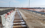 В КАРГОПОЛЬСКОМ ОКРУГЕ ПРОДОЛЖАЕТСЯ РЕМОНТ МОСТА ЧЕРЕЗ ОНЕГУ