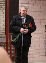 ОТКРЫТИЕ МЕМОРИАЛЬНОЙ ДОСКИ СЕРГЕЮ ВАНЕЕВУ