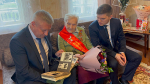ЗАМПРЕД ОБЛАСТНОГО ПРАВИТЕЛЬСТВА ИГОРЬ СКУБЕНКО ПОЗДРАВИЛ С ДНЁМ ПОБЕДЫ ВЕТЕРАНОВ, ПРОЖИВАЮЩИХ В КОНОШСКОМ РАЙОНЕ