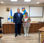 Вручение благодарственных писем.