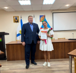Вручение благодарственных писем.